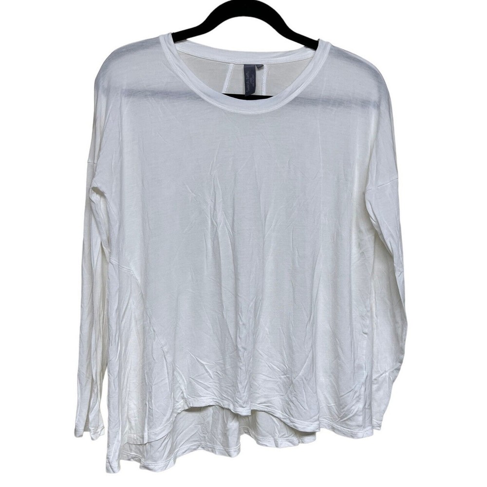 SWEATY BETTY London White Long Sleeve Shirt Women’s Size Small